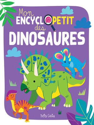 cover image of Mon encyclopetit des dinosaures